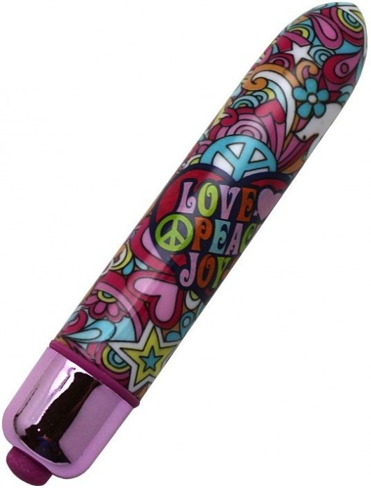 Вибропулька Groovy Baby из серии Summer Of Love - 9 см. - Rocks-Off