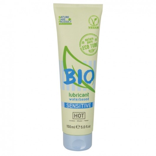 Органический лубрикант для чувствительной кожи Bio Sensitive - 150 мл. - HOT - купить с доставкой в Москве