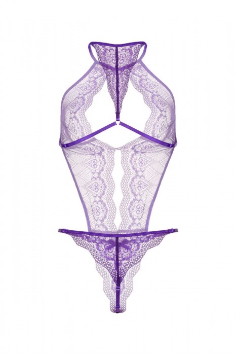 Фиолетовое кружевное боди Candy Girl - Candy Girl купить с доставкой