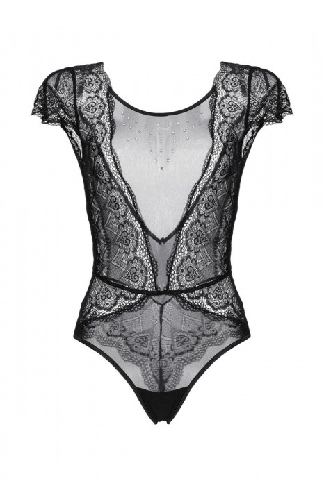 Ажурное боди с открытой спиной - Candy Girl купить с доставкой