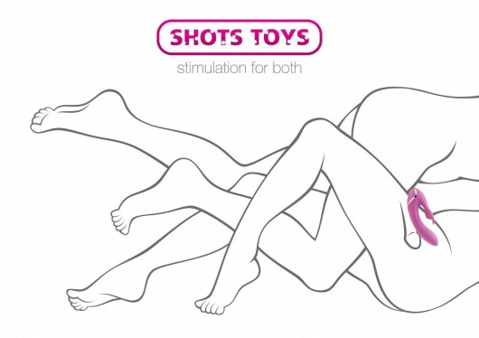 Чёрный вибратор для пар Couples Rabbit - Shots Media BV