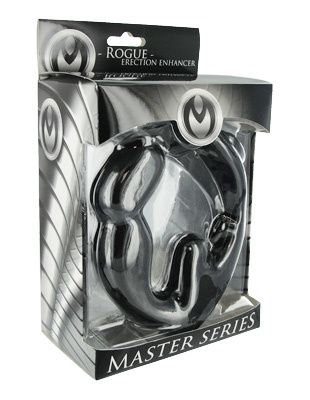 Эрекционное кольцо с анальным стимулятором Rogue Erection Enhancer - XR Brands - в Москве купить с доставкой