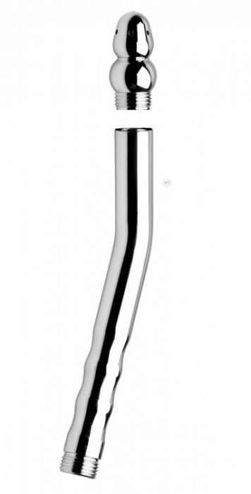 Сопло для анального душа Angled Enema Nozzle - XR Brands - купить с доставкой в Москве