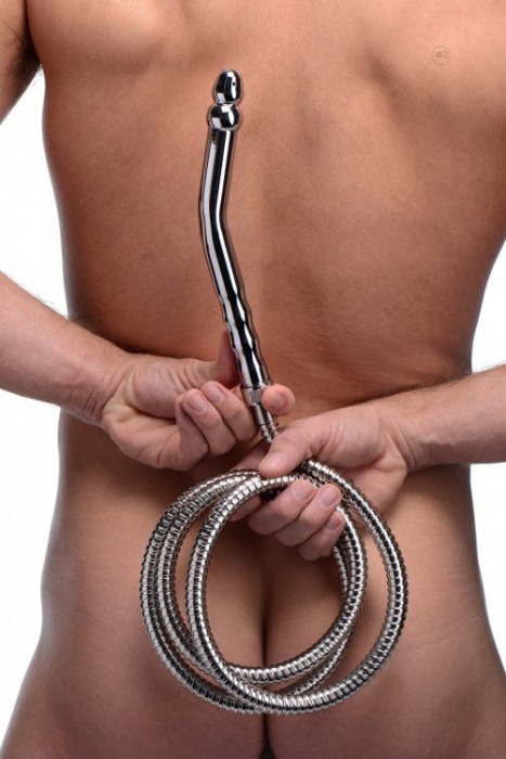 Сопло для анального душа Angled Enema Nozzle - XR Brands - купить с доставкой в Москве