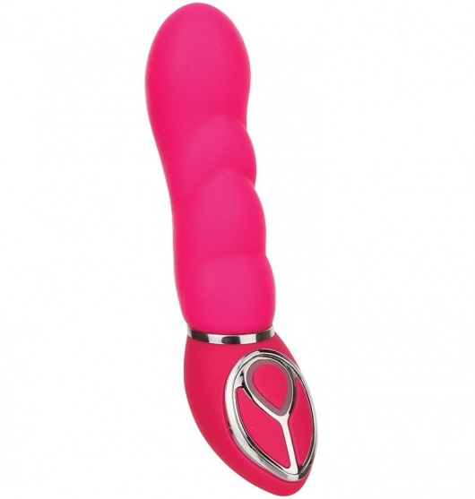 Розовый водонепроницаемый вибратор PURRFECT SILICONE VIBRATOR PINK - Dream Toys