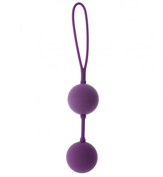 Фиолетовые вагинальные шарики GOOD VIBES THE PERFECT BALLS PURPLE - Dream Toys