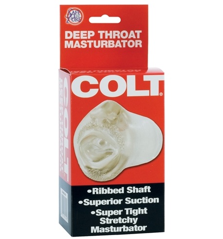 Мастурбатор - прозрачное глубокое горло COLT - California Exotic Novelties - в Москве купить с доставкой