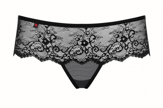 Кружевные трусики Merossa с украшением сзади - Obsessive купить с доставкой