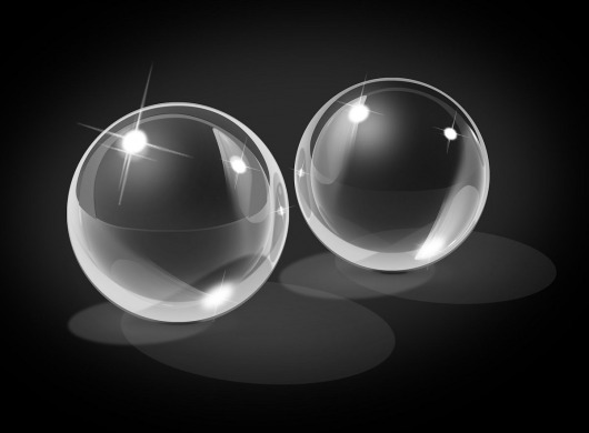 Стеклянные вагинальные шарики Glass Ben-Wa Balls - Pipedream