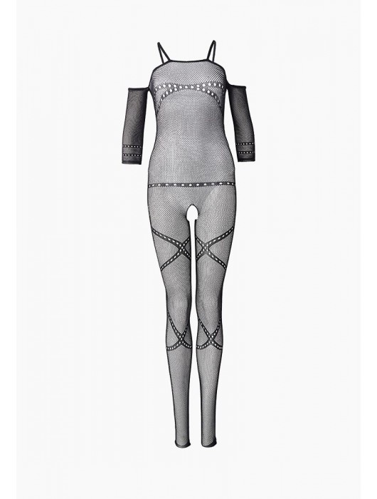 Комбинезон с длинными рукавами и узором, напоминающим ленты - Le Frivole купить с доставкой