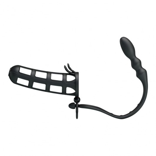 Насадка на пенис со съемным анальным стимулятором Hercules intence anal stimulation - Baile - в Москве купить с доставкой