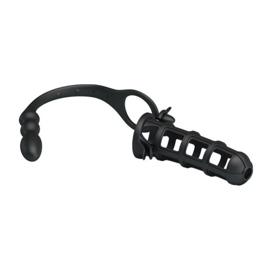 Насадка на пенис со съемным анальным стимулятором Hercules intence anal stimulation - Baile - в Москве купить с доставкой