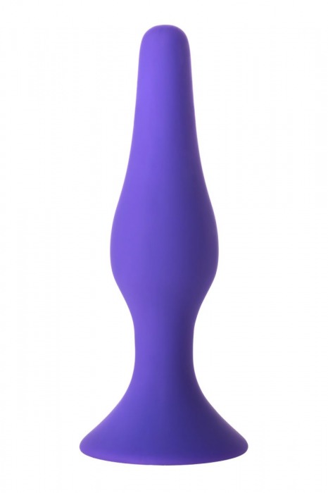 Фиолетовая анальная втулка Toyfa A-toys - 12,5 см. - A-toys