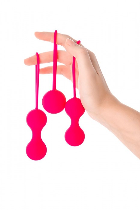 Набор вагинальных шариков различной формы и размера - A-toys