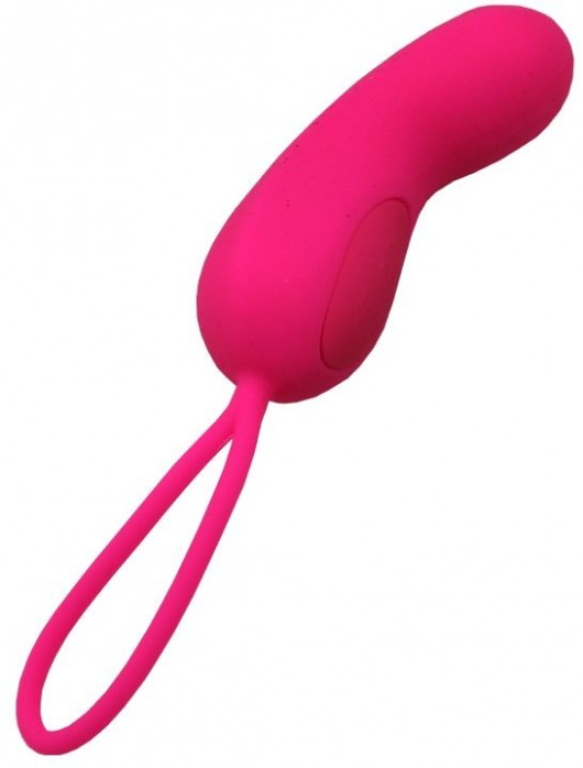 Розовое виброяйцо Clyde с пультом ДУ и 12 видами вибрации - Baile