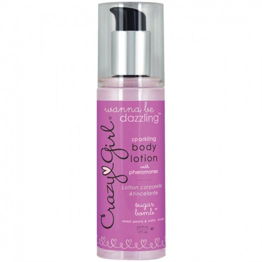 Мерцающий лосьон для тела с феромонами Crazy Girl Sugar Bomb - 177 мл. -  - Магазин феромонов в Москве