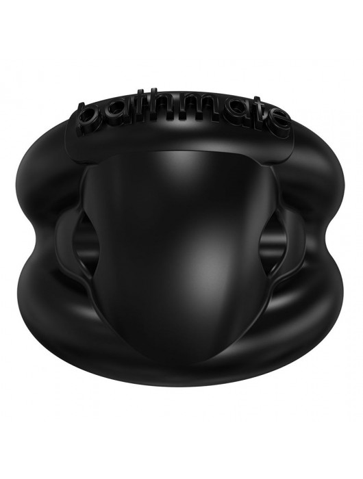 Чёрное эрекционное виброкольцо Strength - Bathmate - в Москве купить с доставкой