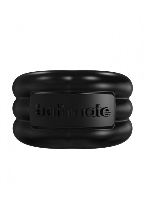 Чёрное эрекционное виброкольцо Stretch - Bathmate - в Москве купить с доставкой