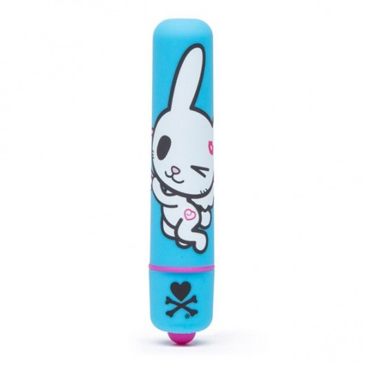 Голубая вибропуля с зайчиком MINI BULLET VIBRATOR BLUE HONEY BUNNY - Tokidoki