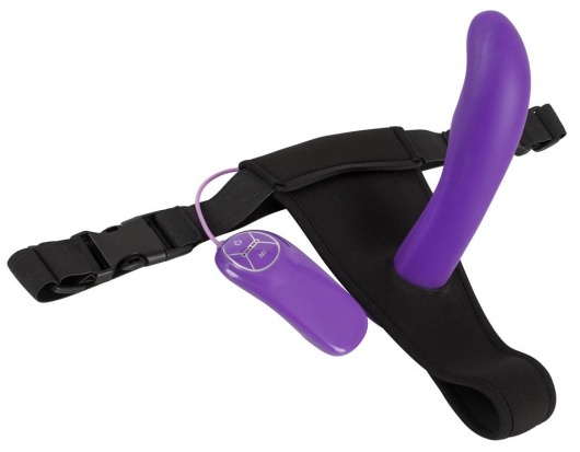 Фиолетовый вибратор с присоской Silicone Purple Vibe - 17,5 см. - Orion - купить с доставкой в Москве