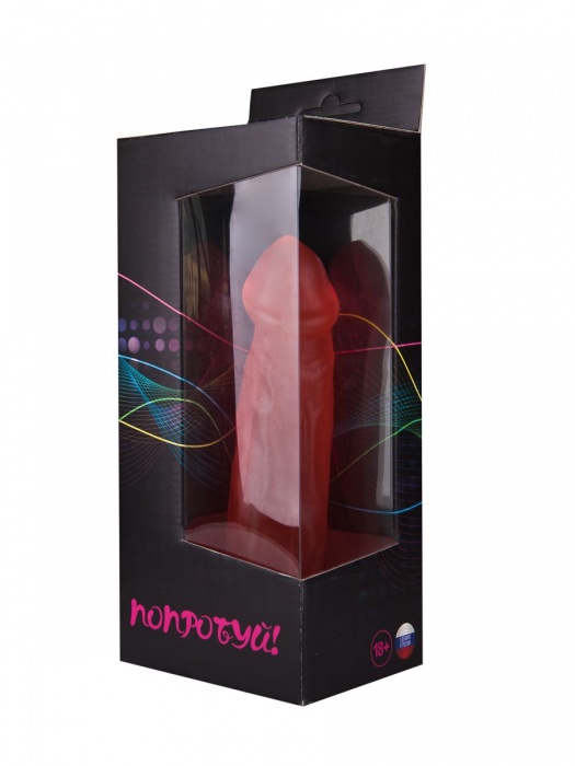 Гелевый фаллоимитатор №26 с присоской - 21 см. - Джага-Джага