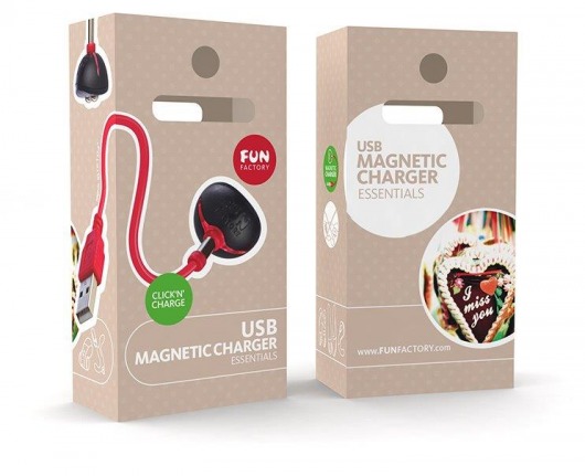 Зарядное устройство USB Magnetic Charger для вибраторов Fun Factory - Fun Factory - купить с доставкой в Москве