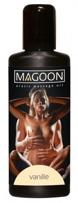 Массажное масло Magoon Vanille с ароматом ванили - 100 мл. - Orion - купить с доставкой в Москве
