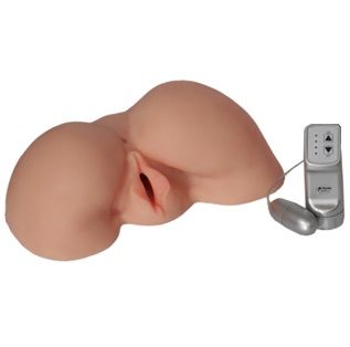 Телесная вибровагина из киберкожи с выносным пультом - LOVETOY (А-Полимер) - в Москве купить с доставкой