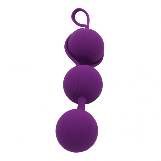 Фиолетовый набор для тренировки вагинальных мышц Kegel Balls - RestArt