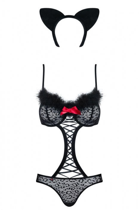 Костюм дикой кошки Gepardina - Obsessive купить с доставкой