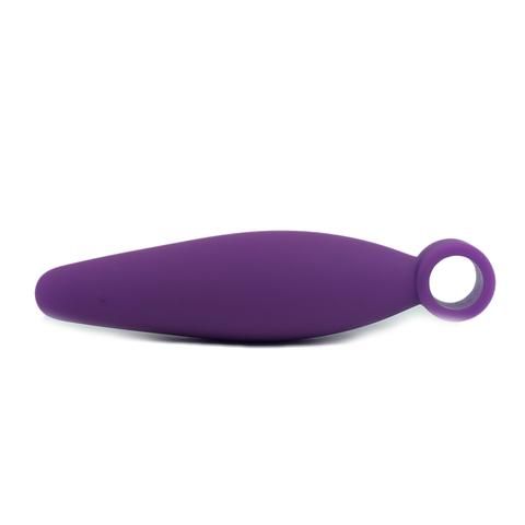 Фиолетовая анальная пробка Climax Anal Finger Plug - 10,5 см. - Topco Sales