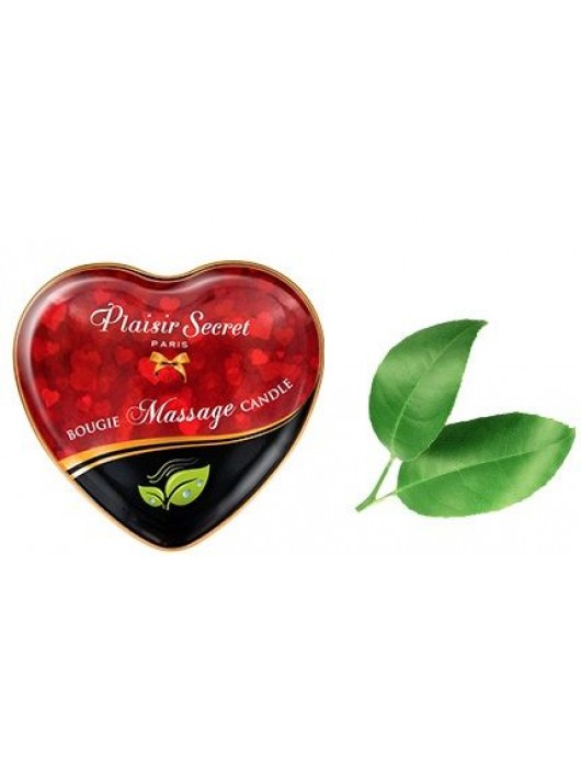 Массажная свеча с нейтральным ароматом Bougie Massage Candle - 35 мл. - Plaisir Secret - купить с доставкой в Москве