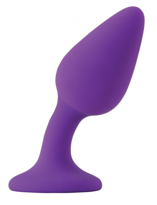 Фиолетовая гибкая анальная пробка INYA Queen - 11,9 см. - NS Novelties
