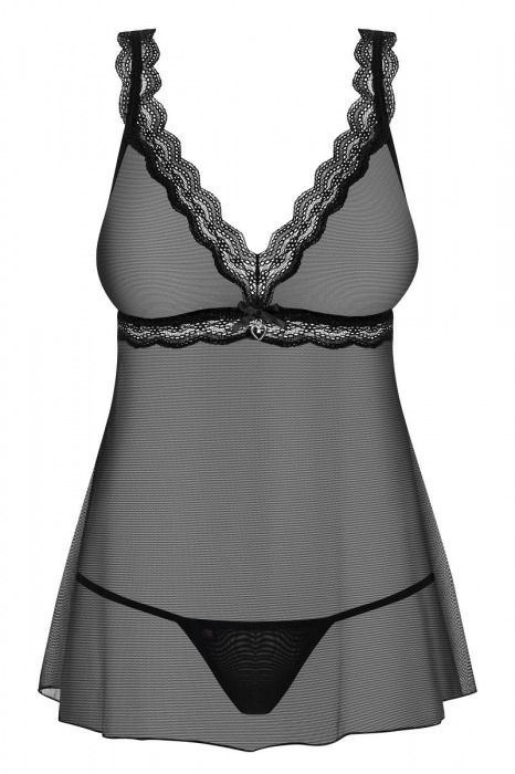 Полупрозрачная сорочка бэби-долл - Obsessive купить с доставкой