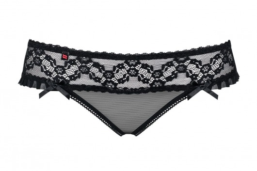 Очаровательные трусики с рюшами и подвеской сзади - Obsessive купить с доставкой