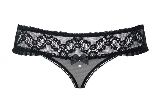 Очаровательные трусики с рюшами и подвеской сзади - Obsessive купить с доставкой