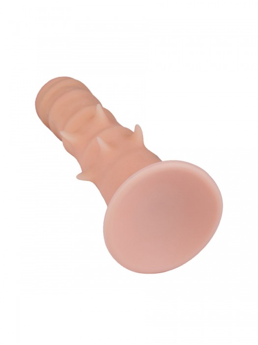 Фаллоимитатор REAL Standard с шипами - 16 см. - LOVETOY (А-Полимер)