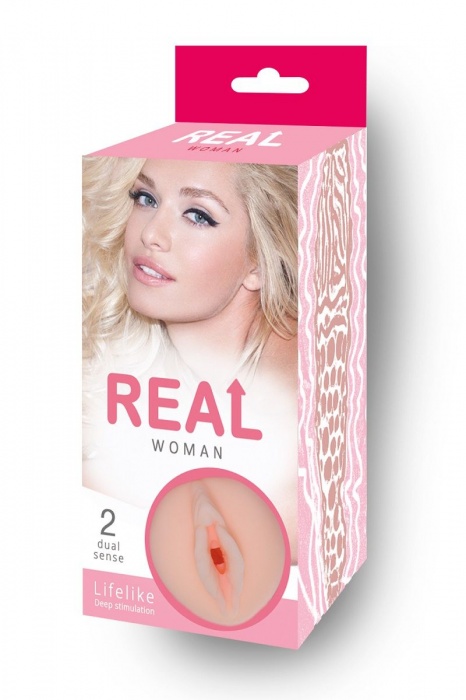 Мастурбатор-реалистик Real Woman с входом в виде вагины - Real - в Москве купить с доставкой