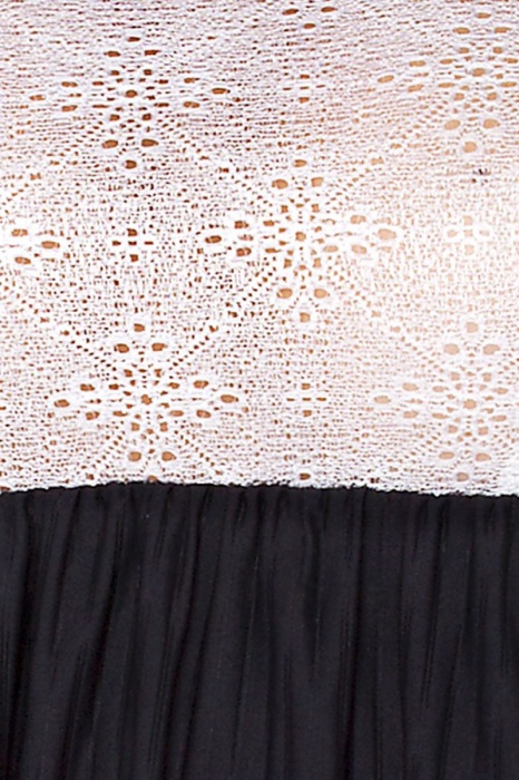 Сорочка в тонкую полоску Larisa с кружевным лифом - Passion купить с доставкой