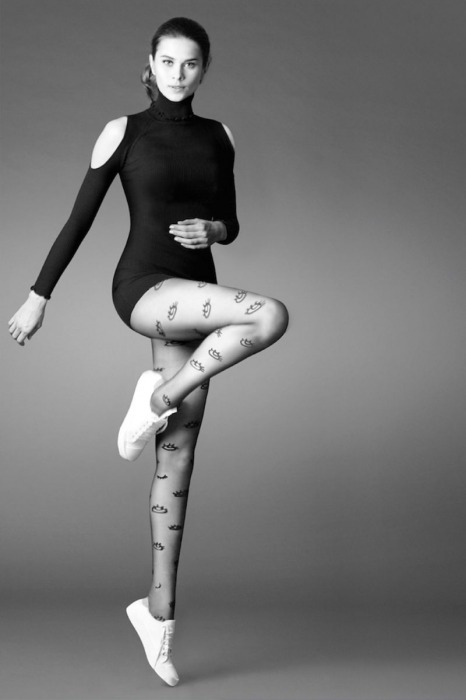 Фантазийные колготки с глазками Eyes - Gabriella купить с доставкой