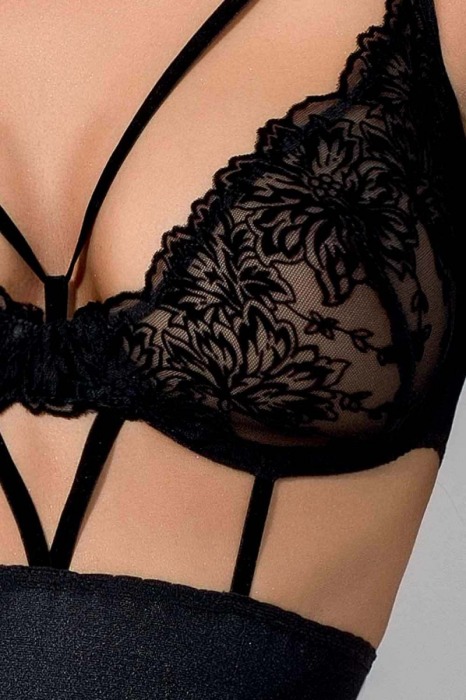 Роскошная сорочка с выделенным лифом Haya - Passion купить с доставкой