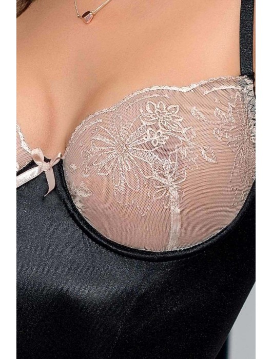 Изысканный корсаж с цветочным кружевом Lotus (большой размер) - Passion купить с доставкой