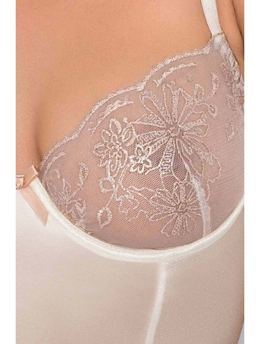 Изысканный корсаж с цветочным кружевом Lotus (большой размер) - Passion купить с доставкой