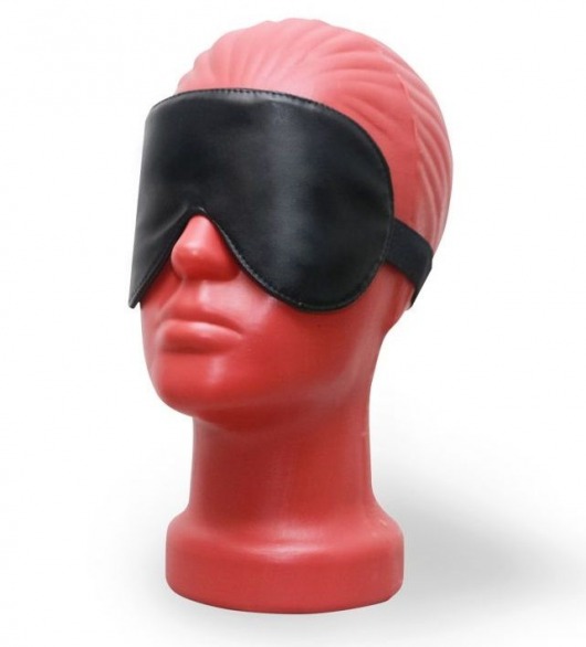 Светонепроницаемая маска на глаза из эко-кожи - MensDreams - купить с доставкой в Москве