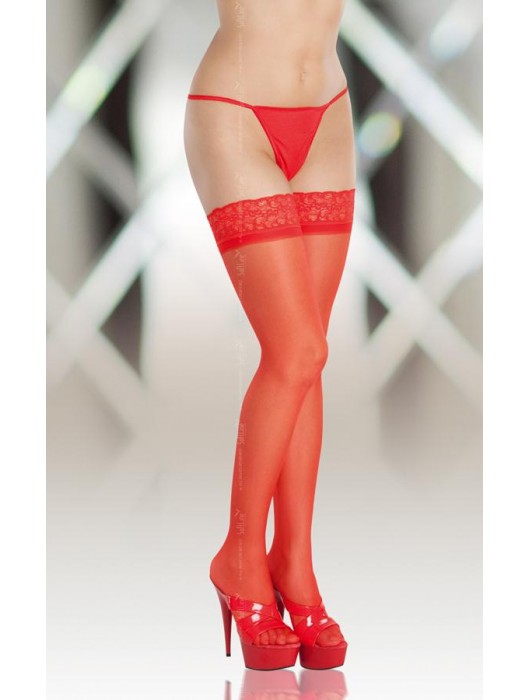 Чулки с кружевной резинкой - SoftLine купить с доставкой