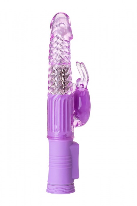 Фиолетовый вибратор High-Tech fantasy - 22,5 см. - A-toys