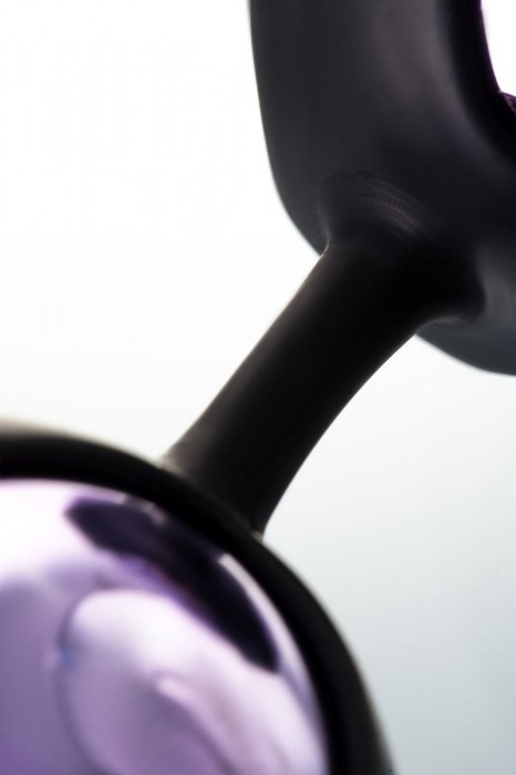 Фиолетово-чёрный набор вагинальных шариков TOYFA A-toys - A-toys