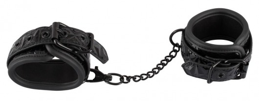 Наручники с геометрическим узором Bad Kitty Handcuffs - Orion - купить с доставкой в Москве