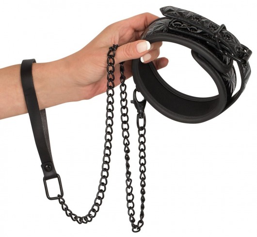 Ошейник и поводок с геометрическим узором Collar with Leash - Orion - купить с доставкой в Москве