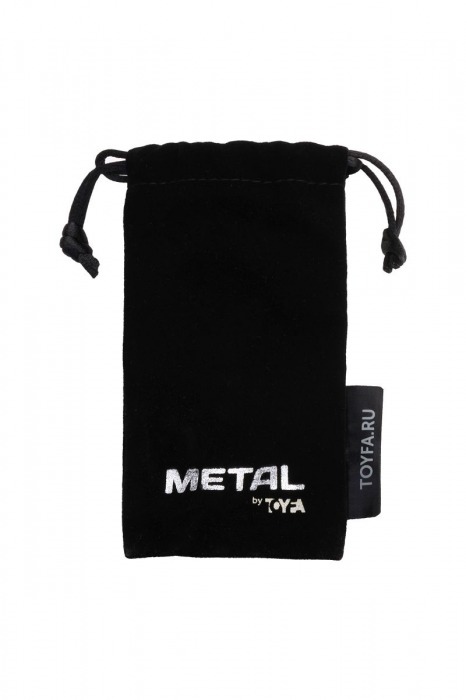 Золотистый каплевидный анальный плаг с прозрачным кристаллом - 9,5 см. - ToyFa - купить с доставкой в Москве